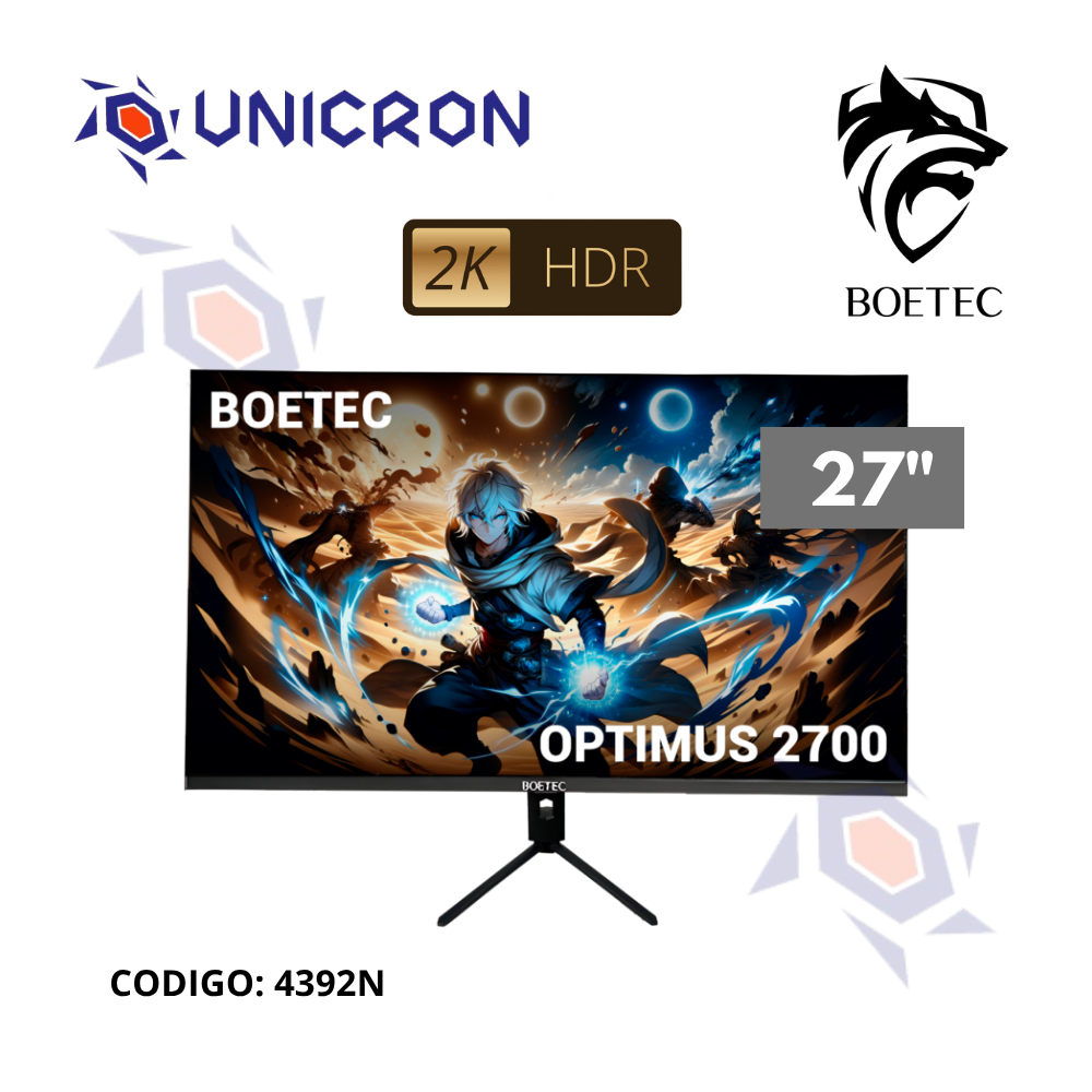 Gaming Monitor – BOETEC Optimus 2700 27