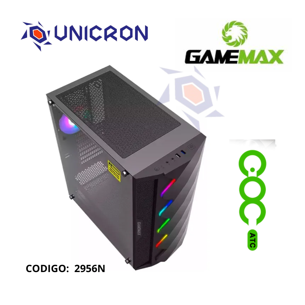 CASE GAMEMAX BLACK DIAMOND COC
